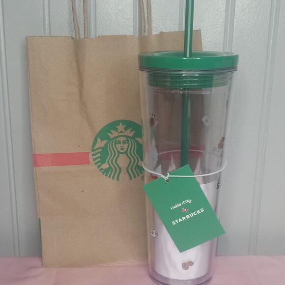 STARBUCKS HELLO KITTY COLD CUP 24 FL. OZ. 2025 Christmas Holiday - Picture 3 of 3